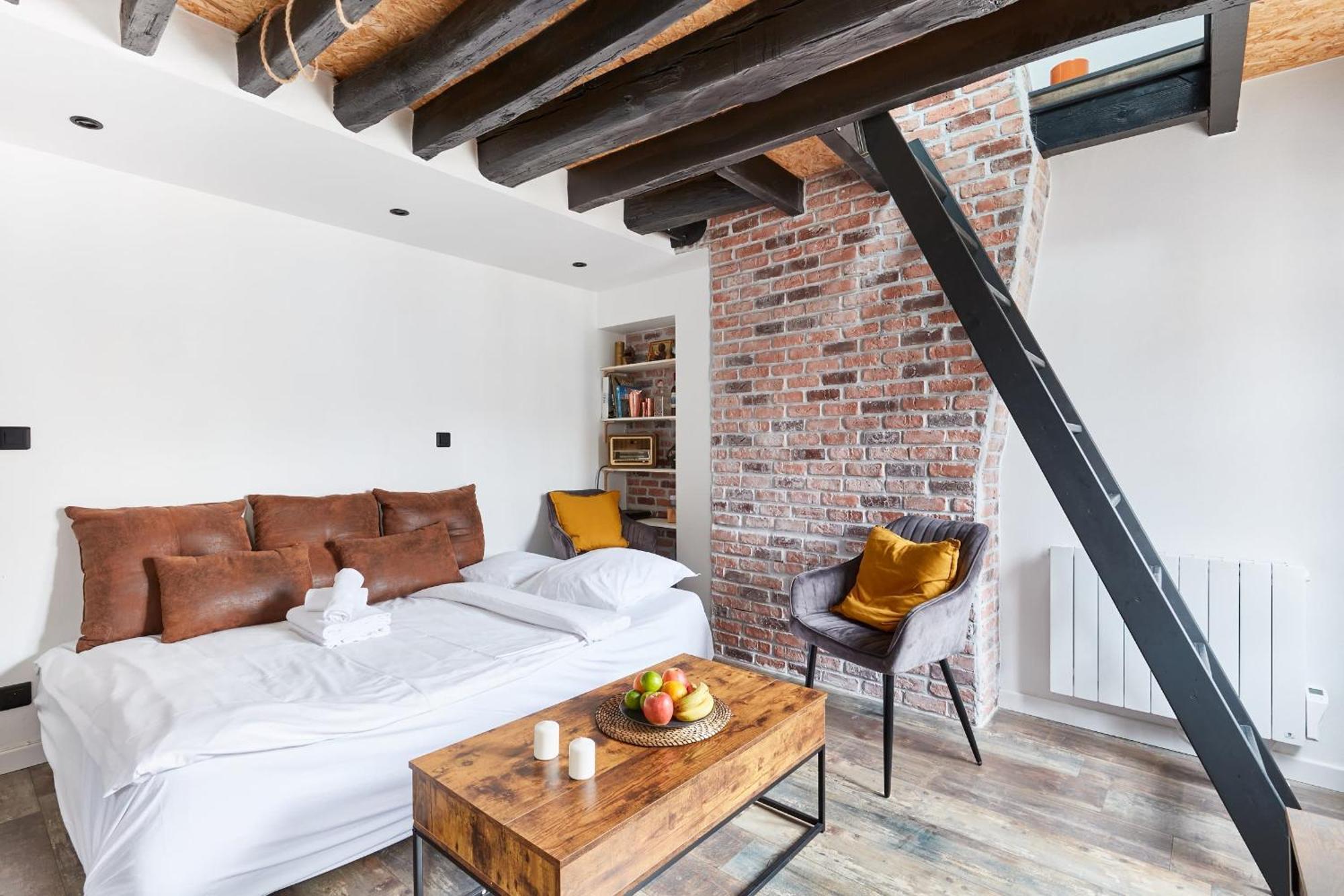 Central 1Br Room Space Paris Dış mekan fotoğraf